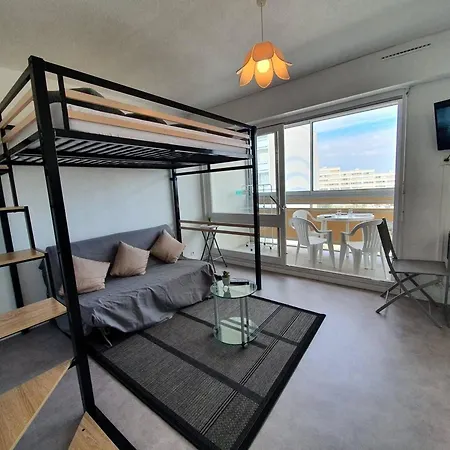 Studio Refait A Neuf, 4 Couchages, Plage Immediate - Fr-1-224C-135 Lägenhet *